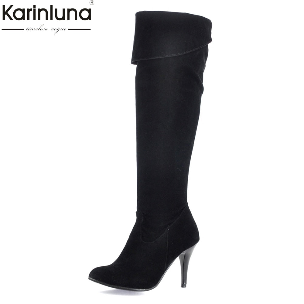 Sexy Knee-high Stiletto Boots