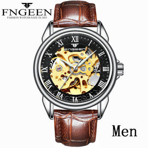 Men's Mechanical Skeleton Watches