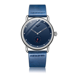 Top Brand Men's Casual Watches With Leather Strap.