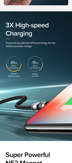 Fast Charging Magnetic Cable For All Plugs