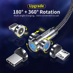 540 Rotate Magnetic Cable