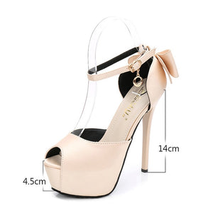 peep toe platform high heels pumps shoes platform